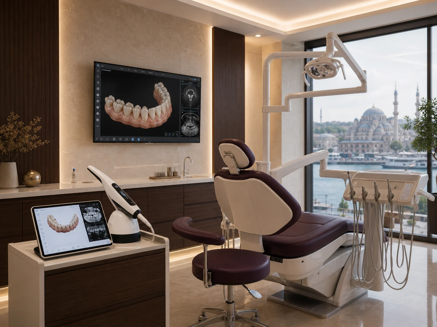 Prepared MOR Dental Clinic treatment room