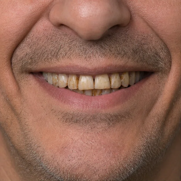 Brighter, without changing character before treatment planning