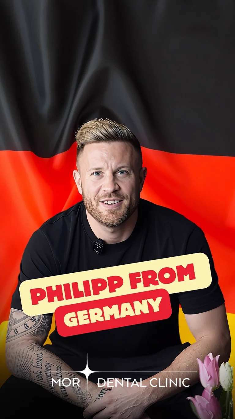 Philipp from Germany sharing his MOR Dental Clinic experience